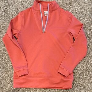 Peter Miller Coral Half-Zip Pullover